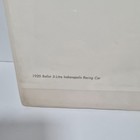 Vintage 1920 Ballot Indianapolis Racing Car Print Inomoto 14x19 75