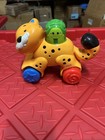 Fisher Price Amazing Animals Press And Go Cheetah Rolling Toy  7 