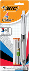 4-color 3 1 Ballpoint Pen   Pencil Set  Medium Point  Assorted Colors  1-pack