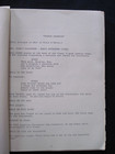 Original Working Draft Into The Woods By James Lapine - Stephen Sondheim Musical