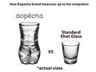 Sexy Men Shot Glasses Set Of 4 1 5 Ounce Bachelorette Gift By Dopecha