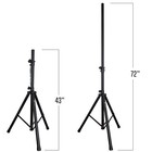 Heavy-duty Dj Tripod Stands  pair  With Bag By Axcessables  Adjustable Height   