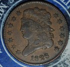 1828 Half Cent 13-star    3828