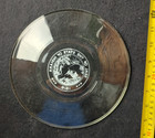Vintage Glass Plate With The Seal Of The State Of Indiana