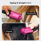 Crimper Hair Iron With 4 Interchangeable Plates  Keratin   Argan Oil Infused    
