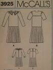 Amazing Vtg 88 Mccalls 3925 L ashley Misses Dress In 2 Looks Pattern 8 31 5b