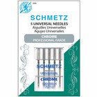 5-pack Schmetz Chrome Universal Sewing Machine Needles 130 705 Hcf 70 10 15x1 H