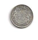 1947 Canada Fifty 50 Cent George Vi Silver Half Dollar Coin Ship To Usa Only