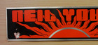 Neil Young Original Vintage Foil Bumper Sticker
