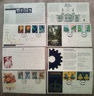 Collection 7 First Day Covers With Inserts 1989-1991