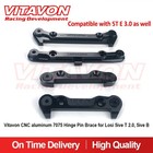 Vitavon  Cnc Alu7075 Hinge Pin Brace For Losi 5ive T 2 0  5ive B 5t E3 0