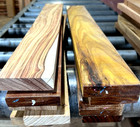 10 Pieces S4s Canarywood Wood Lumber  24  X 3  X 3 4  Cutting Board Blank