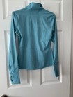 Nwt Lululemon New Route 1 2 Zip Sleeve Size6 Aqsk Blue