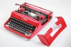 Limited Edition Olivetti Lettera 32 Red Typewriter  Vintage  Mint