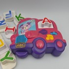 Leap Frog Fridge Phonics Magnetic Alphabet Letters Pink Bus Complete 
