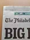 Philadelphia Eagles Superbowl Inquirer Newspaper 2 10 2025