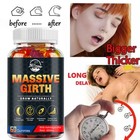 Male Natural Enlarger 60 Gummies Big   Thick Growth Faster Xxxl Enhancement