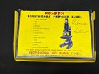 Milben Prepared Microscope Slides  703  Assorted Tiny Creatures 12 Slides