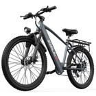 26in Electric Bike For Adult 500w 22mph 40 Miles 7 Speed City Commuting E-bike
