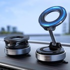 360  vacuum Strong Magnetic Phone Holder Suction Cup Car Stand Foldable Car Mount