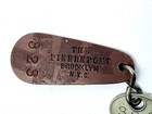 Pierrepont Hotel Room Key Fob Brooklyn Nyc 323 Leather Metal Vintage Lgbtq Rare