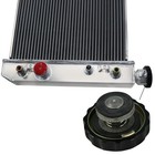 Aluminum Radiator For 1988-1994 S10 Blazer Sonoma 4 3l V6 4 Row Core Crossflow