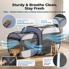 2in1 Dog Cat Playpen Portable No Assembly Pop Up Kitten Tent Crate Cage Kennel