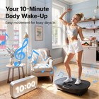 Merach Slim Vibration Plate Quiet Compact Vibration Plateform Exercise Machine