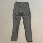 Kerrits Kids Gray Equestrian Riding Tights Knee Patch Breeches Size Medium M