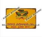 Dekalb Hybrid Sorghum Seed Corn Farming Metal Tin Sign Indoor Wall Hangings Home