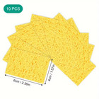      Soldering Iron Cleaning Sponge Heat Resistant Cellulose Pads 10pcs    