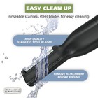 Wahl Nose Ear Trimmer Neck Hair Beard Eyebrow Groomer Clippers Micro Personal 