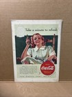 Vintage Coca-cola Magazine Ads Lot Of Three 1940s-1950s