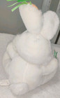 Vintage Easter Bunny Rabbit 9  Carrot Feet Ears Plush Stuffed Bow Soft Toy