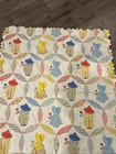 Quilt Baby Crib   Home Decor Handmade Size 43      x50       Double Wedding Ring Design