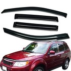  Extra Durable Outside-mount Auto Vent Window Visor  Fits 2009-2013 Subaru 