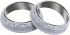 2 Pcs 2 5 Inch Exhaust Donut Manifold Gasket 65mm Muffler Seal Ring High Grade G