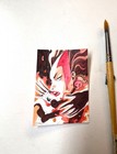 Keron Grant Marvel Comics Scarlet Witch Painted Sketch Card