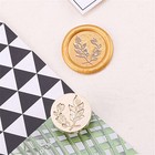 Heart Garland Bee Wax Seal Stamp Heads Removable Sealing Brass Stamp Heads