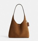 A Lover s Gift Coach Suede Brooklynmedium Sized Shoulder Bag 39   B4 cedar