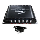 Audiopipe Split-3113rmt Rca 1 In 3 Out 10v Audio Signal Line Driver W  Bass Knob
