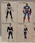 Tsr Marvel Super Heroes Rpg Campaign Book And Character Cards 1984 Free Shipping