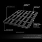 60 x 48 aluminum Roof Rack Car suv Top Cargo Bag luggage Carrier Basket Black