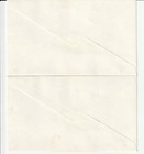  2 1973 Israel First Day Issue Cover Envelope Stained Glass Windows Postage