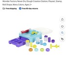 Wonder Factory Never Dry Dough Creation Station Playset Ages 2 Plus