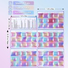 Laminated Bible Tabs For Women men   75 Pcs Large Print For Bible Study rainbow   