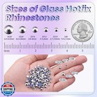 600pcs Hotfix Rhinestones For Clothing  Silver Ss30 Iron On Flatback Glass Ge