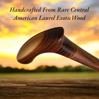 Wooden Walking Cane     Stick Handcrafted In Central America  Luxury Laurel Wood