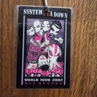 System Of A Down All Access Artist Laminate Back Stage   Shavo Bass Pick