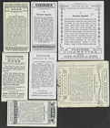 7 Different Vintage Clumber Spanial Tobacco cigarette Dog Cards